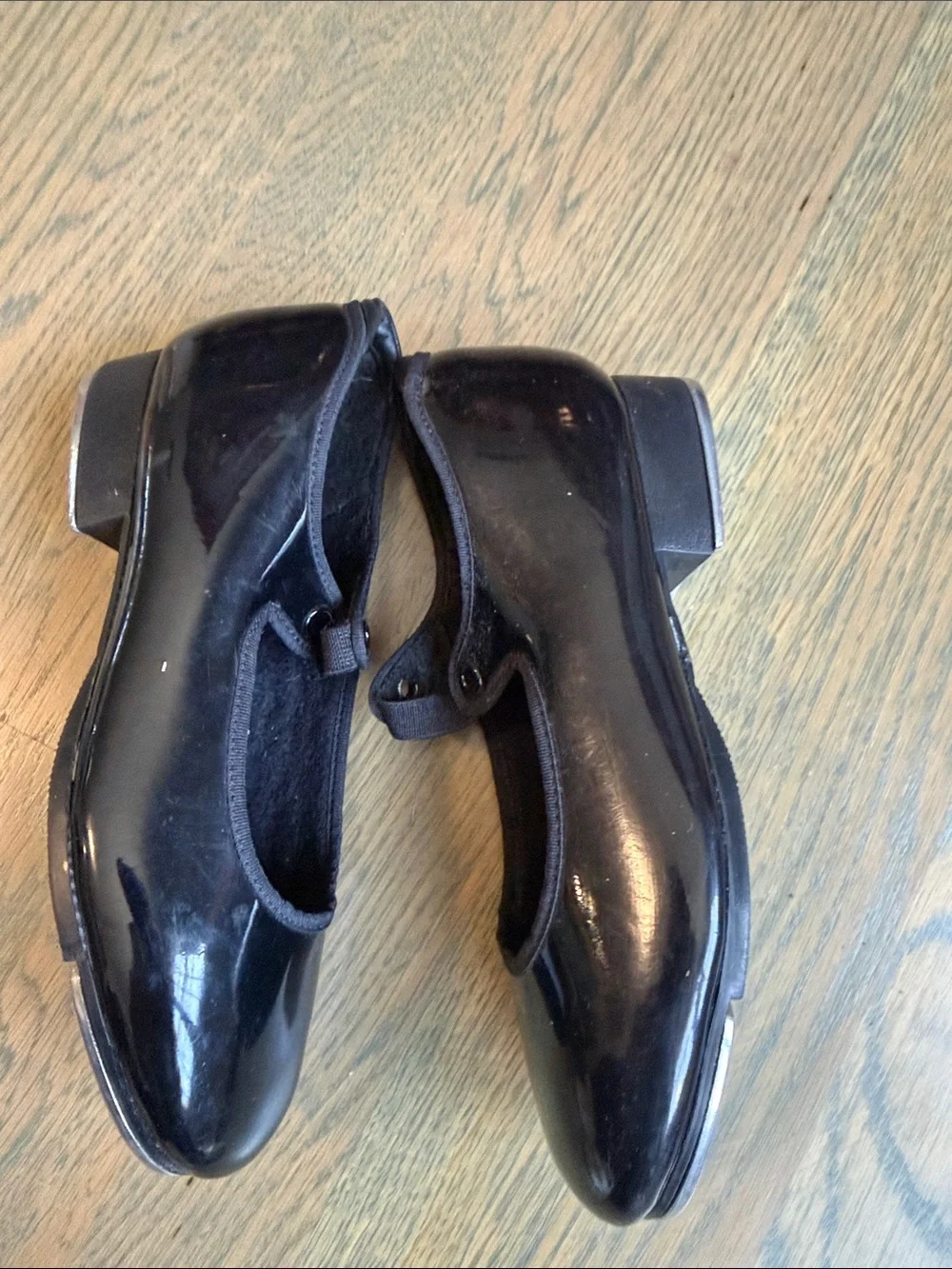 Capezio Black Patent tap shoes